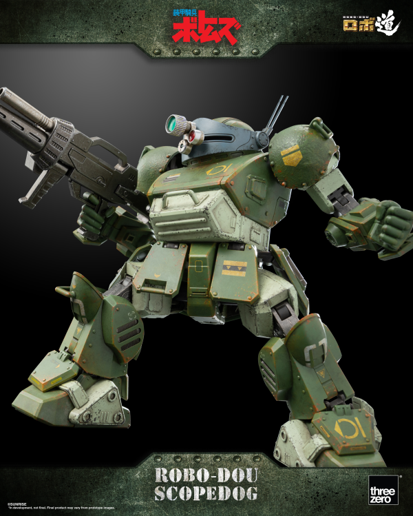 threezero Armored Trooper VOTOMS - ROBO-DOU Scopedog | 4897056203082