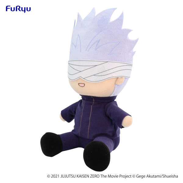 Jujutsu Kaisen 0: The Movie KYURUMARU Big Plush Toy-Satoru Gojo- | 4580736401716