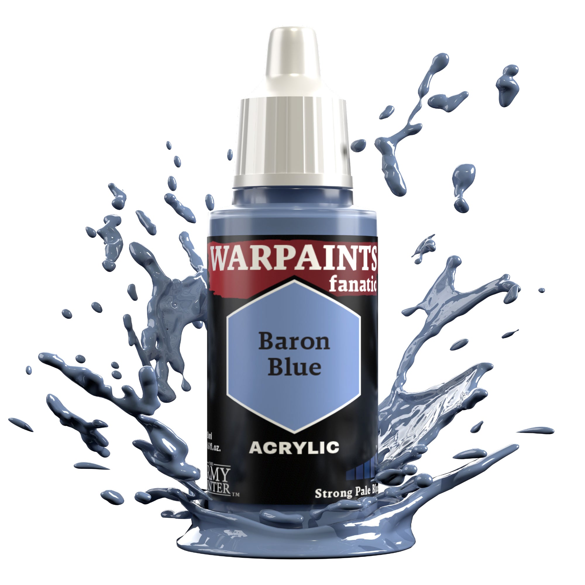 Army Painter Warpaints Fanatic Acrylic, Baron Blue | 5713799302303