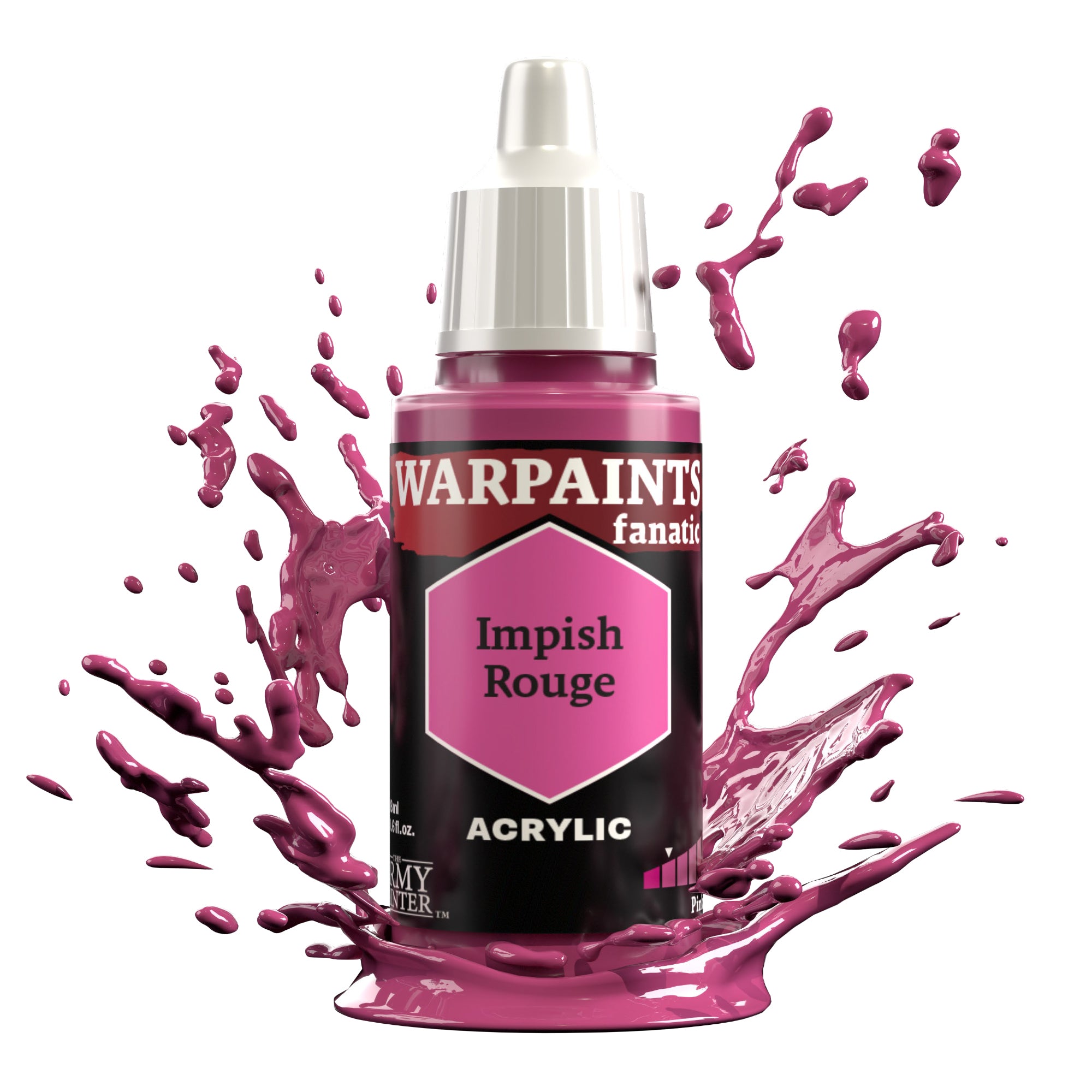 Army Painter Warpaints Fanatic Acrylic, Impish Rouge | 5713799312203