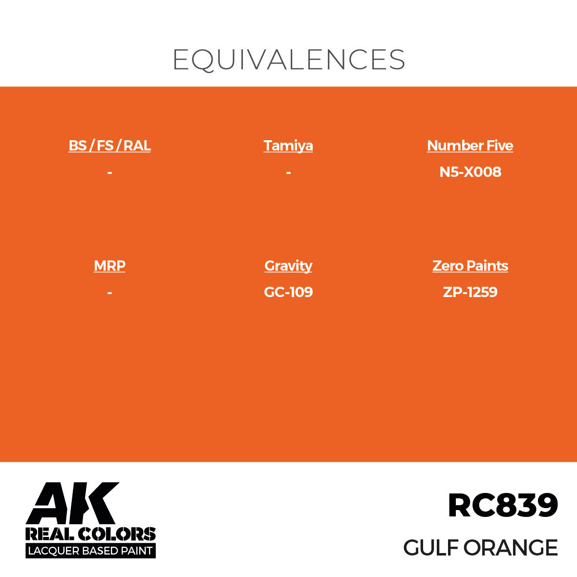 AK Interactive Real Colors GULF Orange 17 ml. | 8435568335929