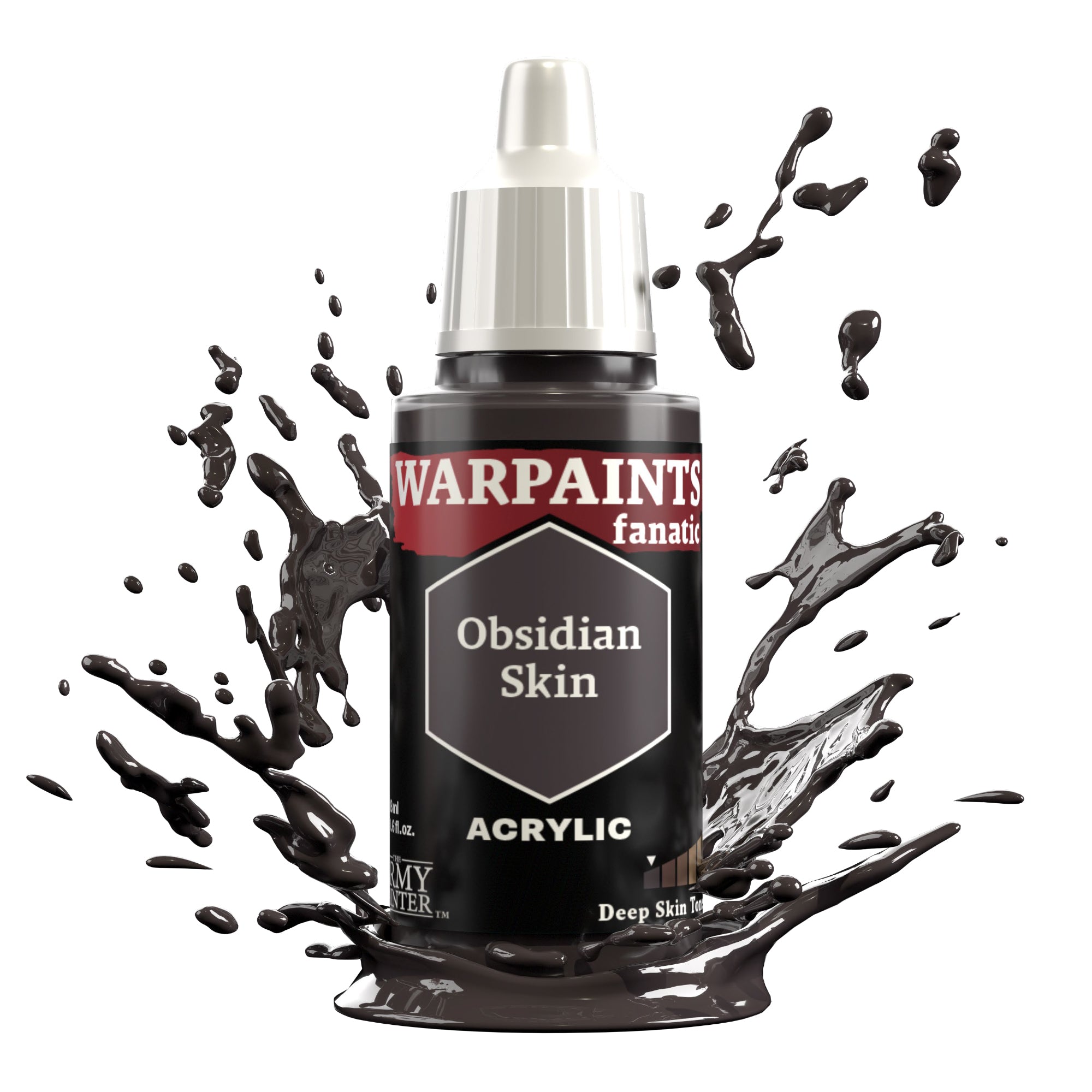 Army Painter Warpaints Fanatic Acrylic, Obsidian Skin | 5713799315709