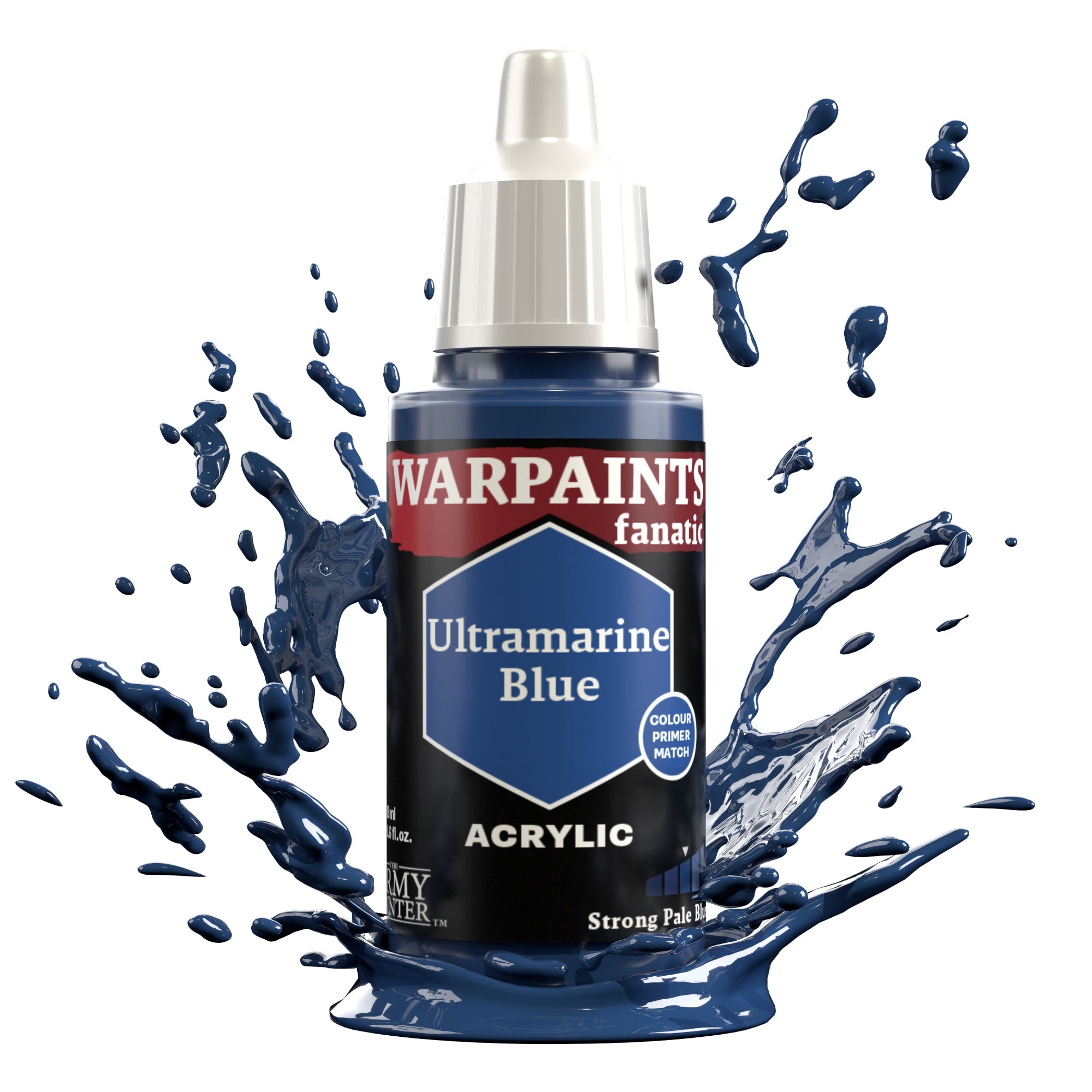 Army Painter Warpaints Fanatic Acrylic, Ultramarine Blue | 5713799302105