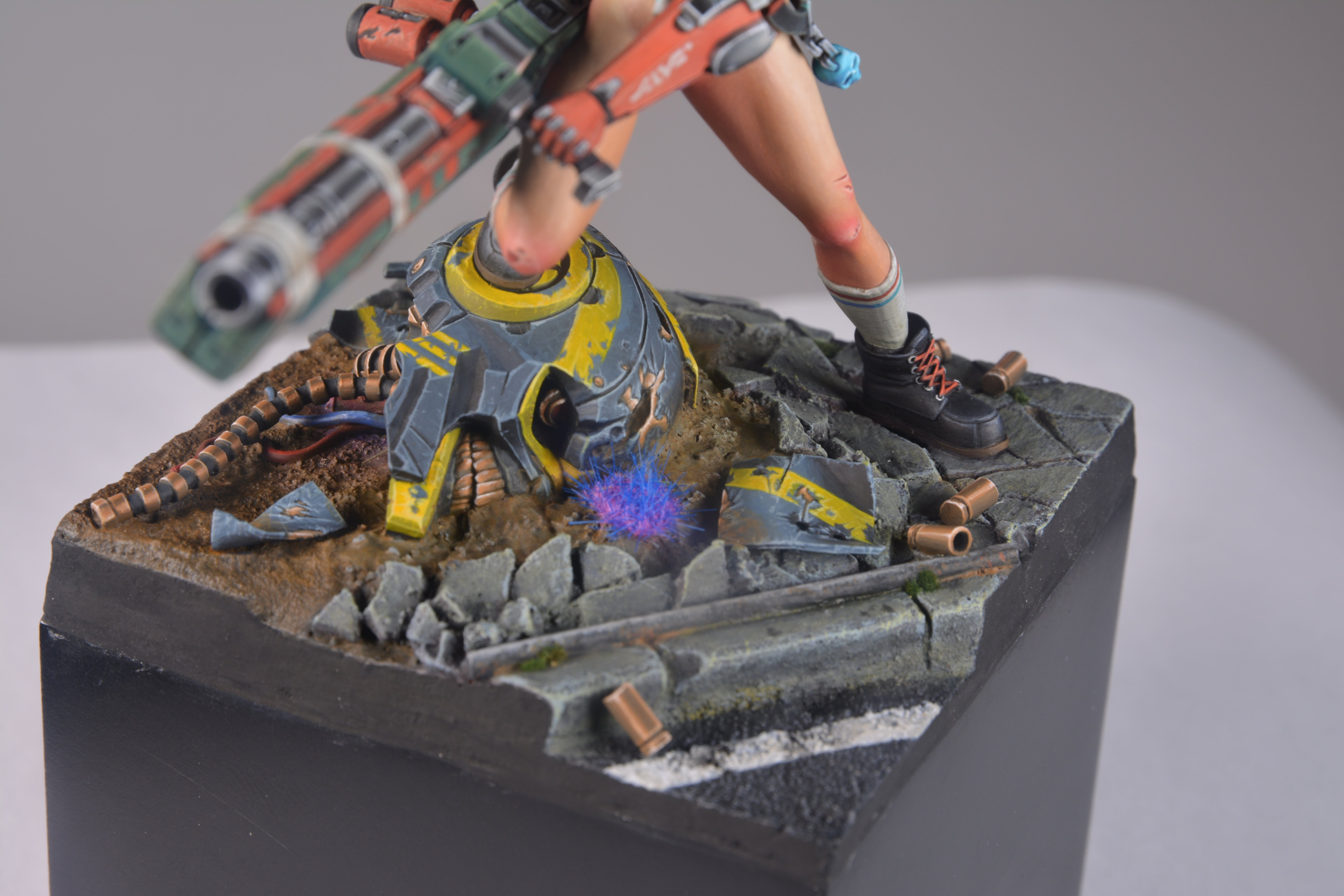 AK Interactive Pink & Blue Wargame Tufts 4.5mm | 8435568331143