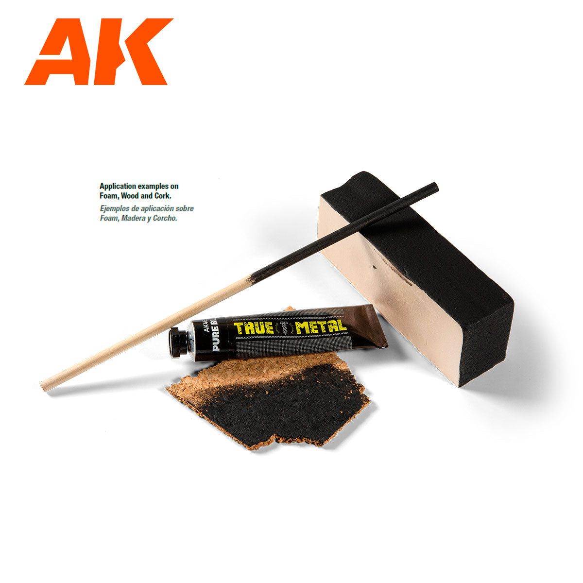 AK Interactive True Wax Pure Black 20 ml | 8435568337374