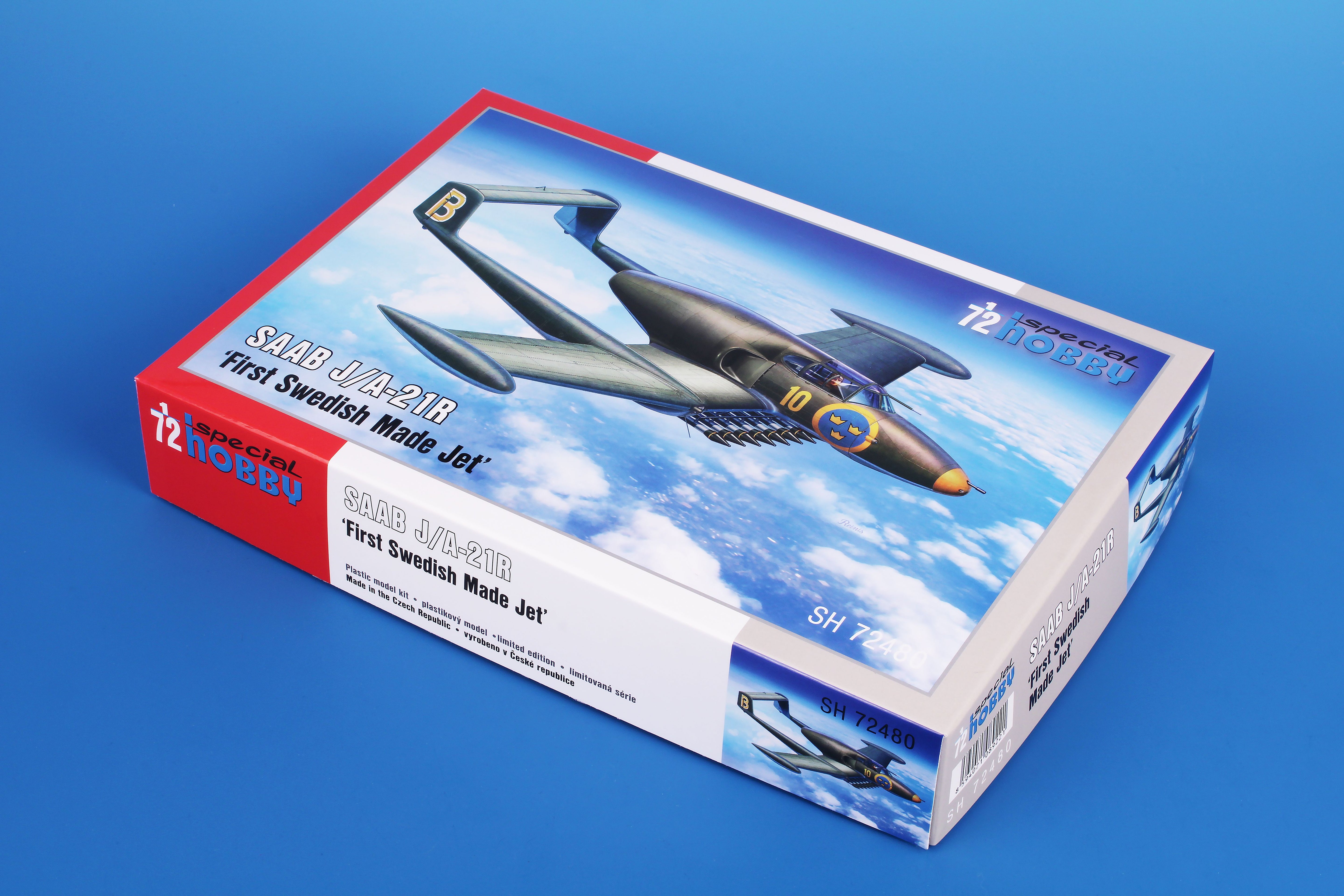 Special Hobby 1/72 SAAB J/A-21R ‘First Swedish Made Jet’