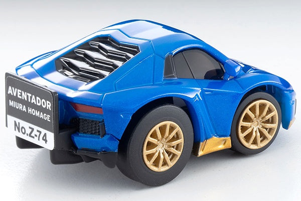 TomyTec Choro Q zero Z-74b Lamborghini Aventador Miura Homage Blue | 4543736314073