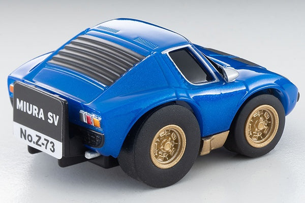 TomyTec Choro Q zero Z-73b Lamborghini Miura SV Blue | 4543736314059