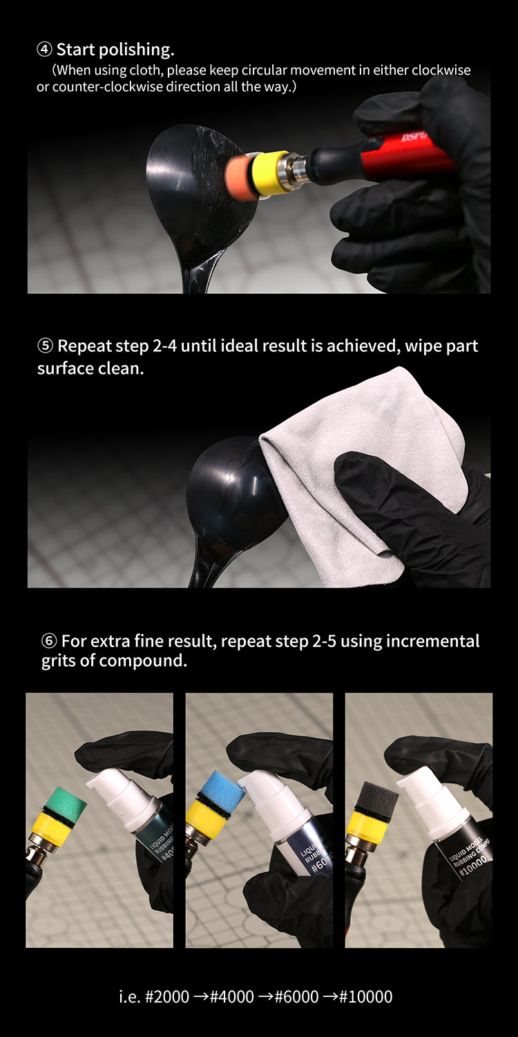 DSPIAE Liquid Model Rubbing Compound#4000 | 6970845567720