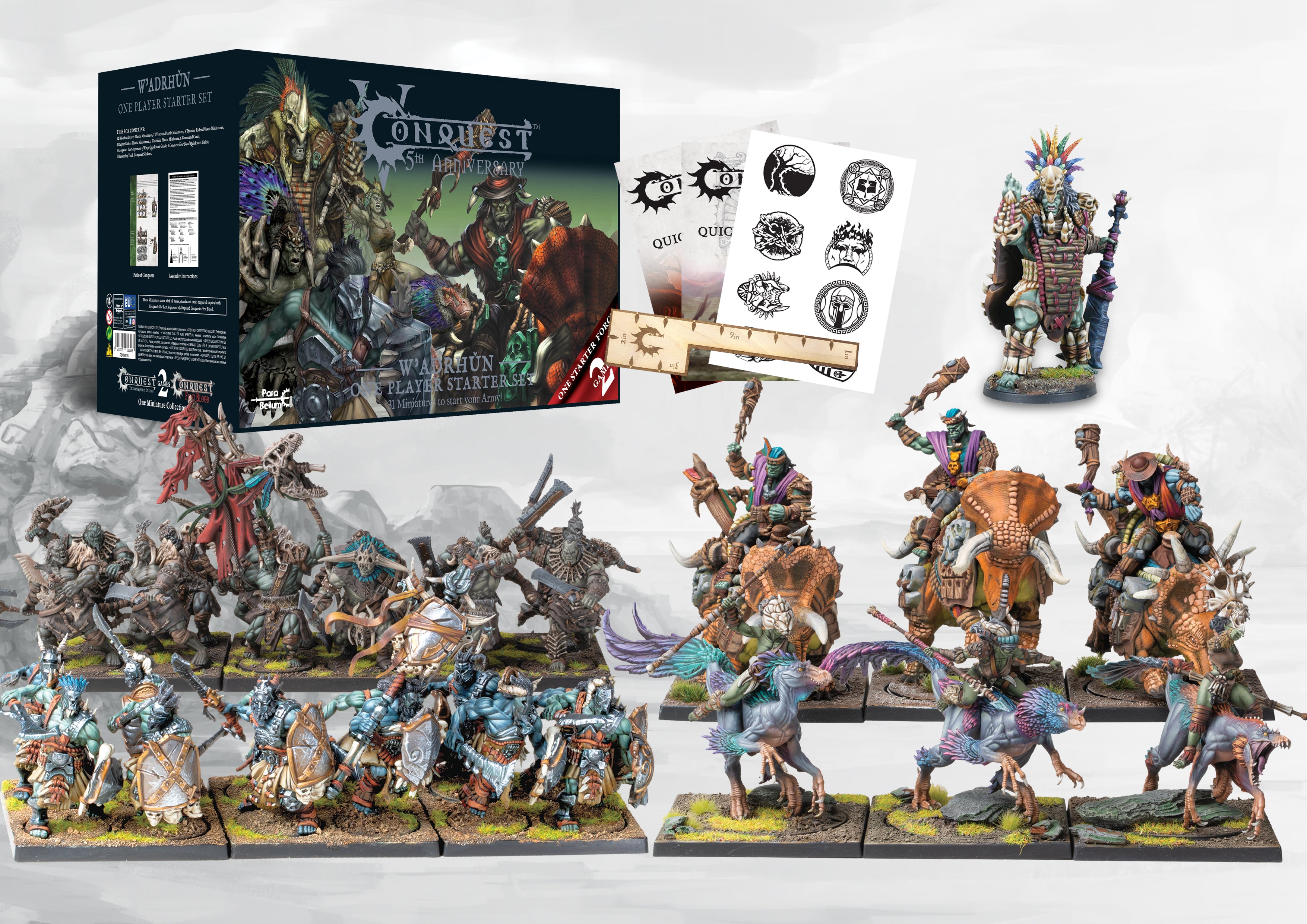 Conquest, W’adrhun - Conquest 5th Anniversary Supercharged Starter Set (PBW6076)