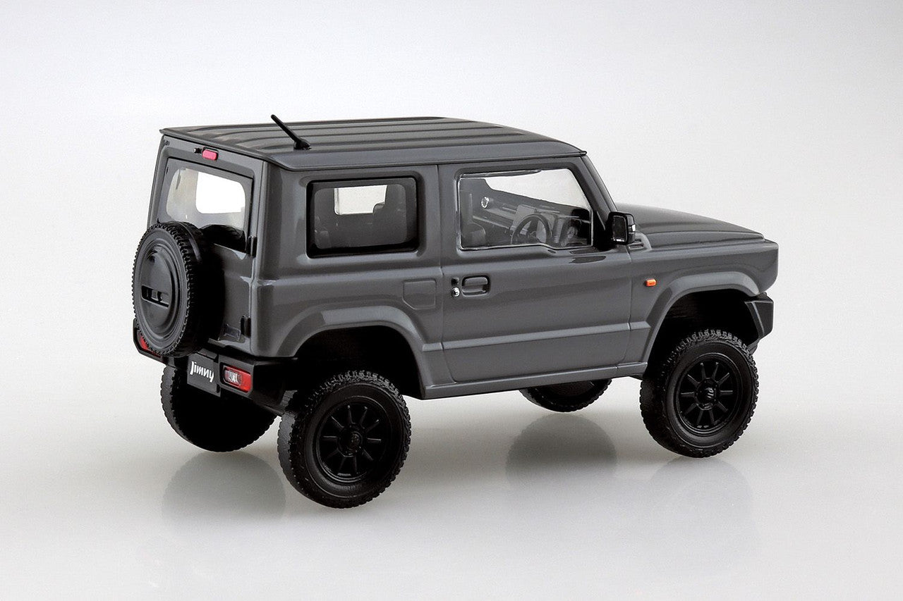 Aoshima 1/32 SNAP KIT #08-SP2 Suzuki Jimny Custom Wheel (Medium Gray) | 4905083066799