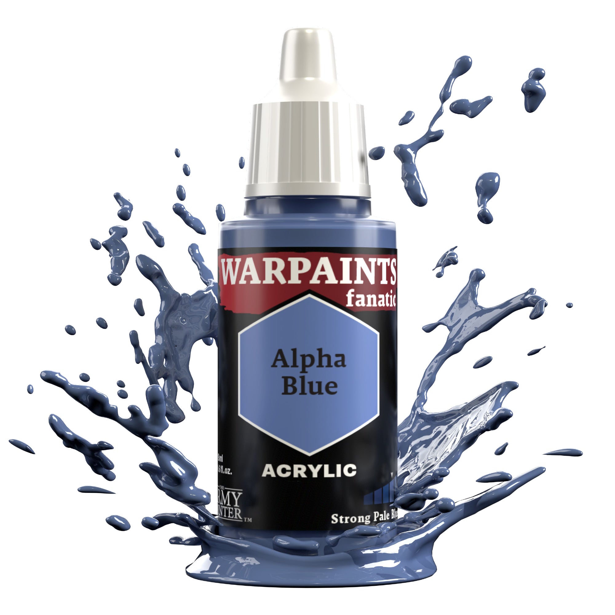 Army Painter Warpaints Fanatic Acrylic, Alpha Blue | 5713799302204