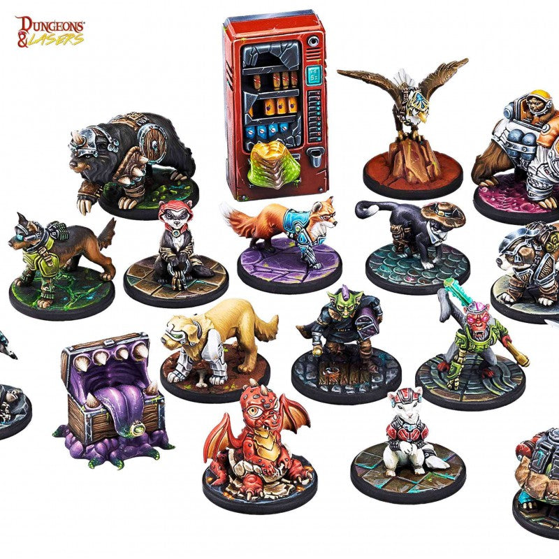 Archon Studio Dungeons and Lasers: Animal Companions (D&L: Miniatures) | 5901414670412