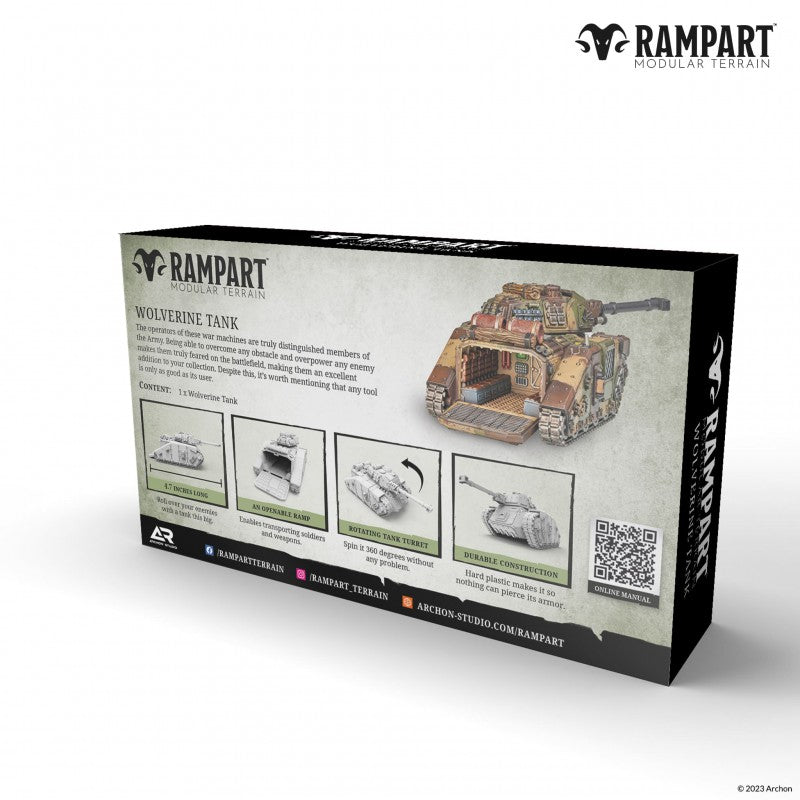 Archon Studio RAMPART Modular: Wolverine Tank | 5901414673444