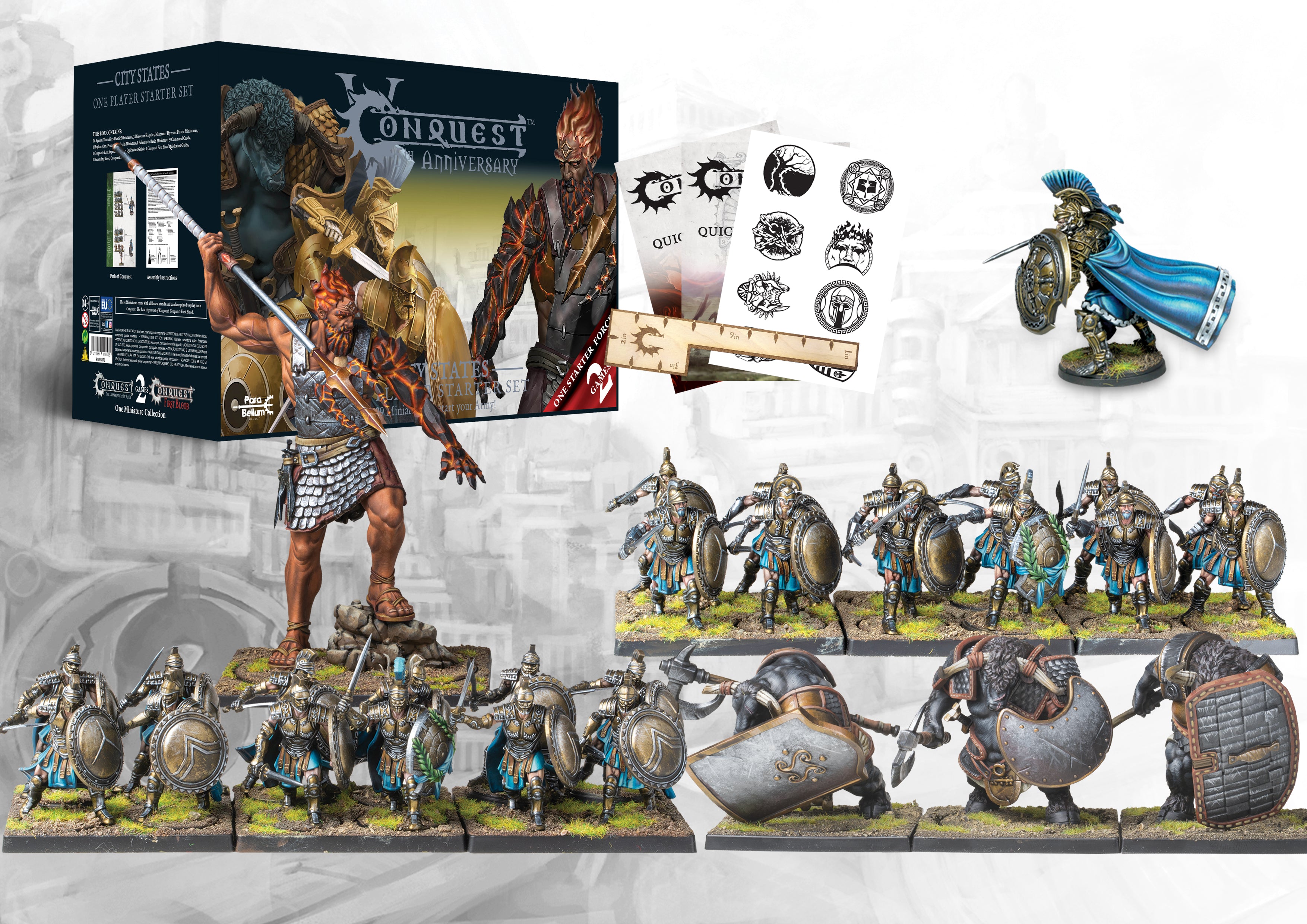 Conquest, City States - Conquest 5th Anniversary Supercharged Starter Set (PBW6078) | 5213009016582