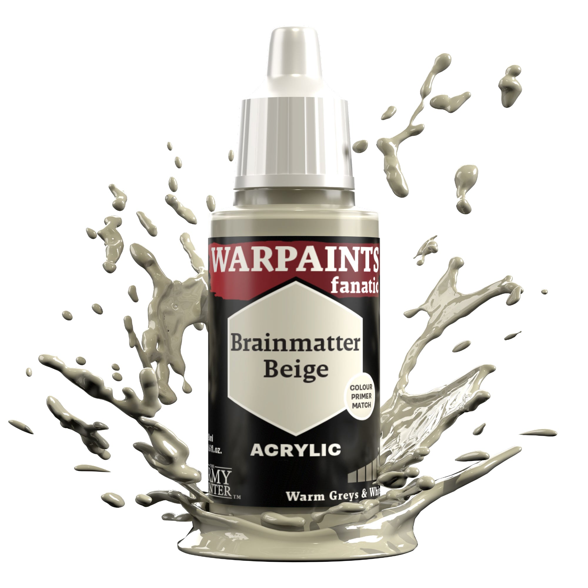 Army Painter Warpaints Fanatic Acrylic, Brainmatter Beige | 5713799301108