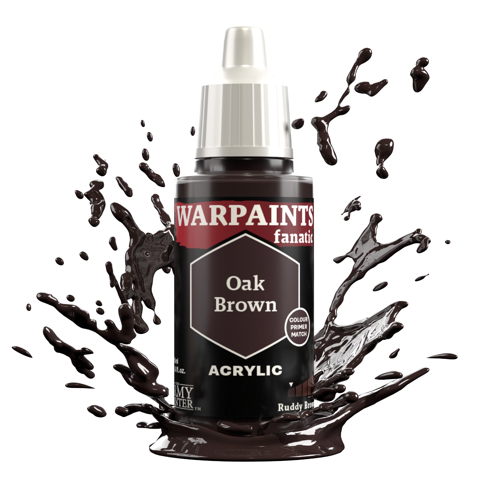 Army Painter Warpaints Fanatic Acrylic, Oak Brown | 5713799310902