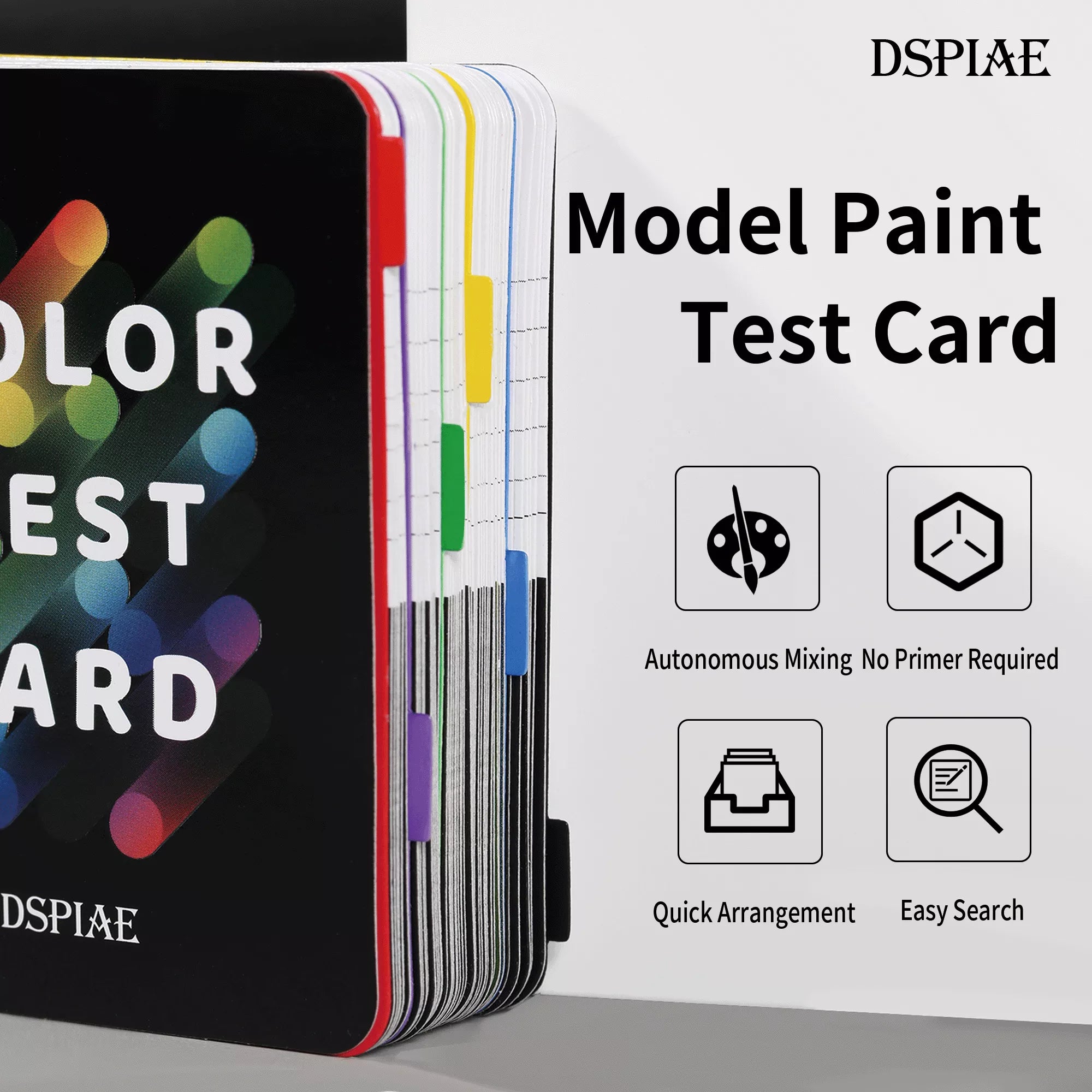 Dspiae Color Test Card | 6970845560066
