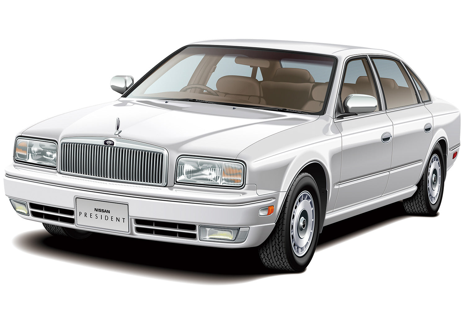 Aoshima 1/24 Nissan G50 President/Infiniti Q45 '89 | 4905083064047