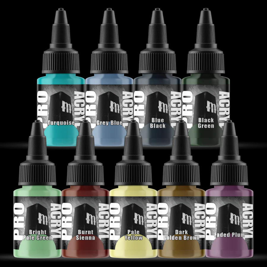 Monument Hobbies Pro Acryl Expansion Set #3 - 9 Colors | 655368067990