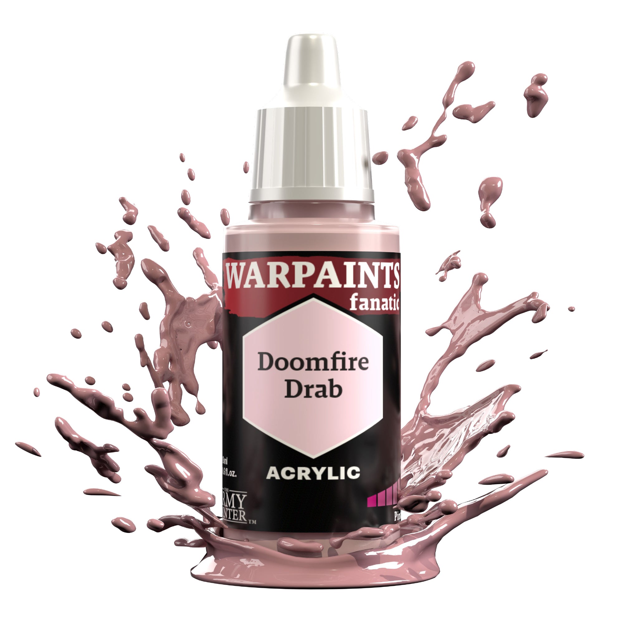 Army Painter Warpaints Fanatic Acrylic, Doomfire Drab | 5713799312609