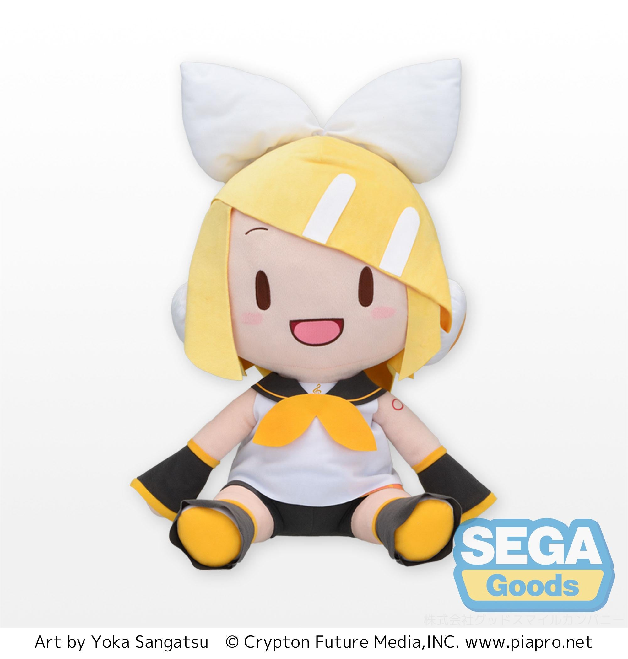 Good Smile Company Character Vocal Series 02: Kagamine Rin/Len Series Hatsune Miku Rin Kagamine Fuwapuchi Dodeka Jumbo Plush