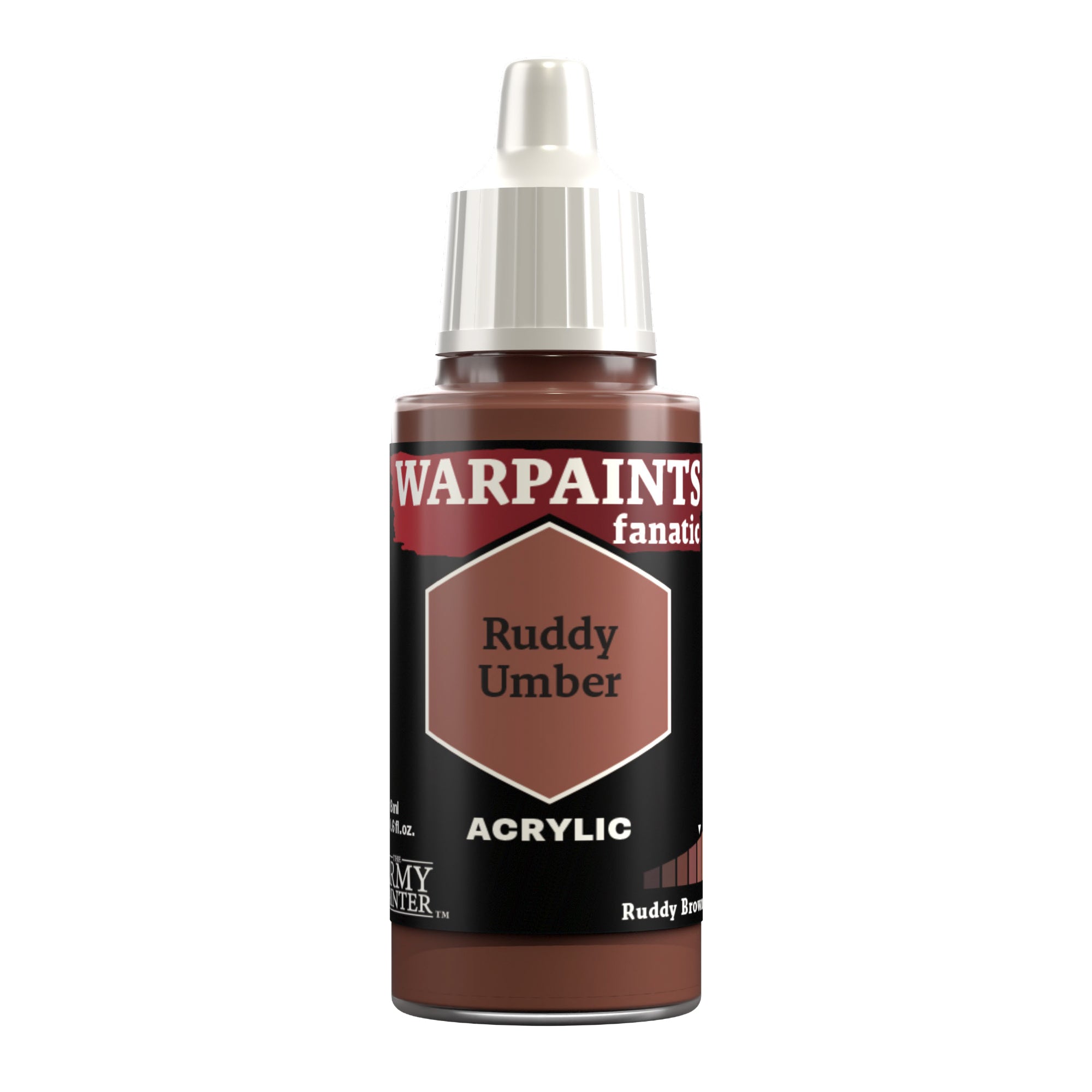 Army Painter Warpaints Fanatic Acrylic, Ruddy Umber | 5713799311305