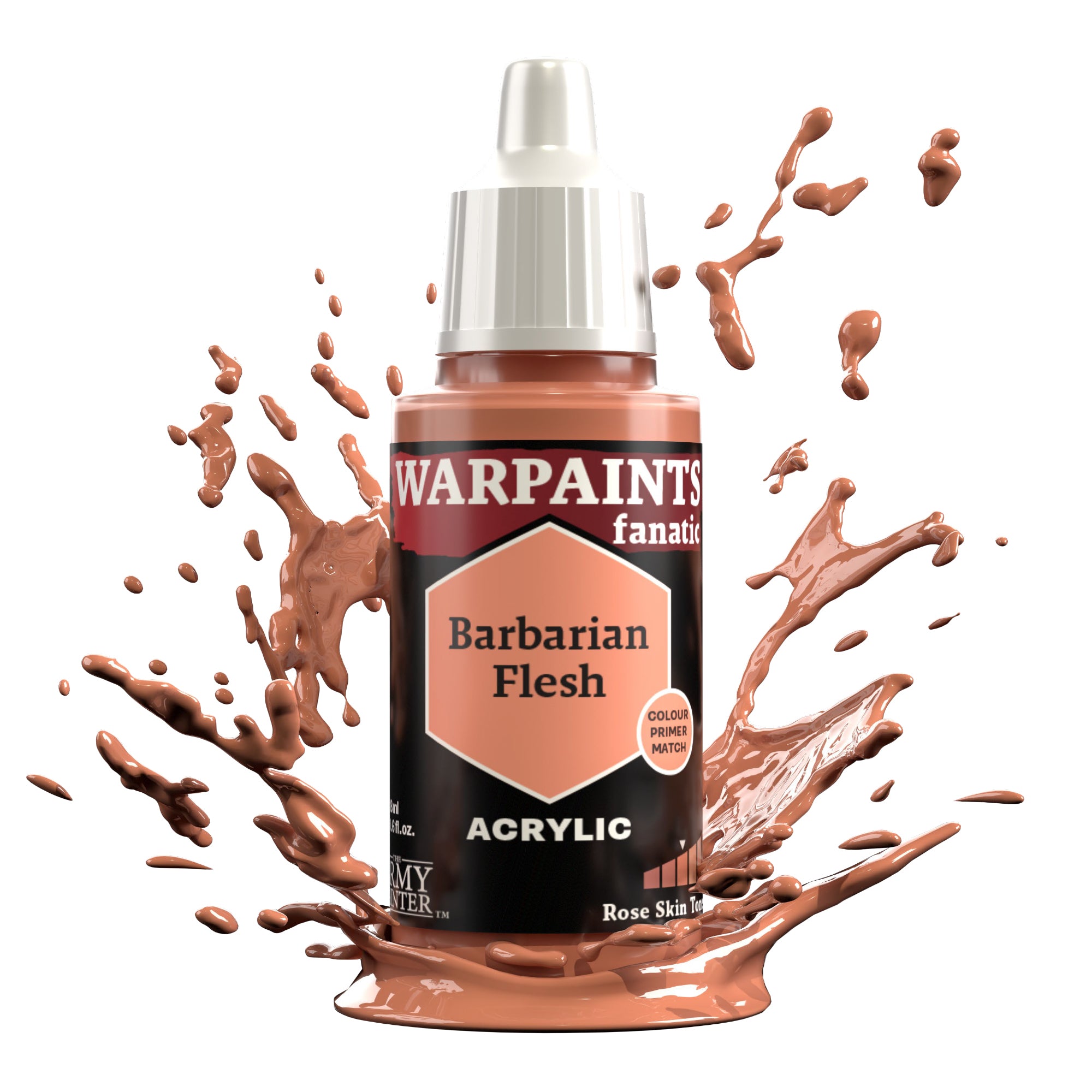 Army Painter Warpaints Fanatic Acrylic, Barbarian Flesh | 5713799314702