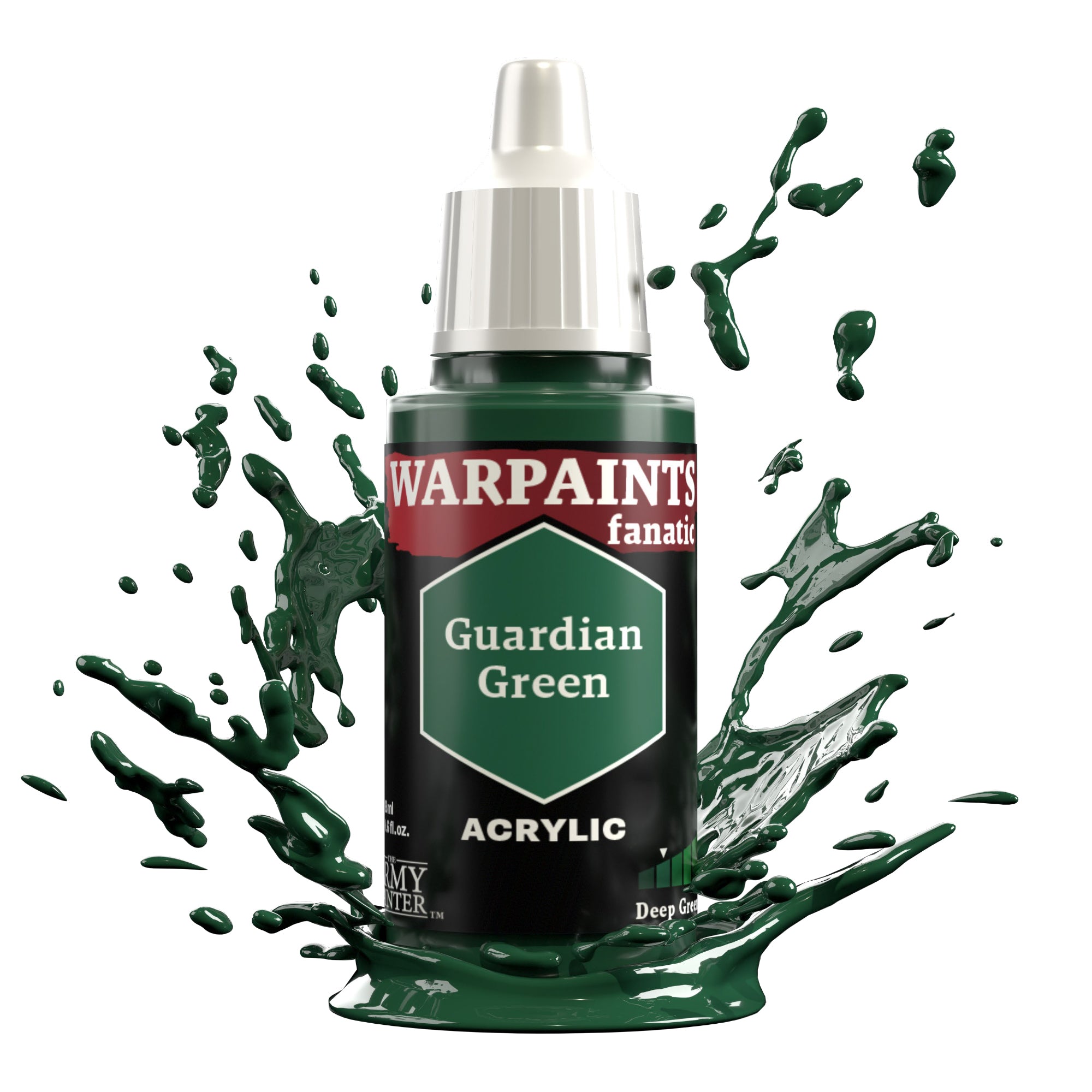 Army Painter Warpaints Fanatic Acrylic, Guardian Green | 5713799305007