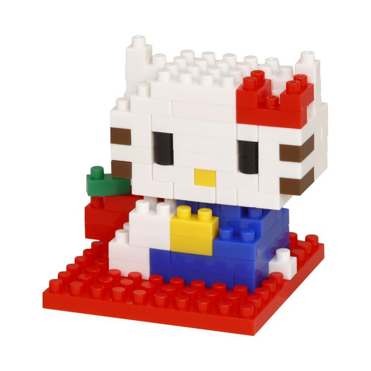 Nanoblock Character Collection Series, Hello Kitty "Sanrio" | 4972825228043