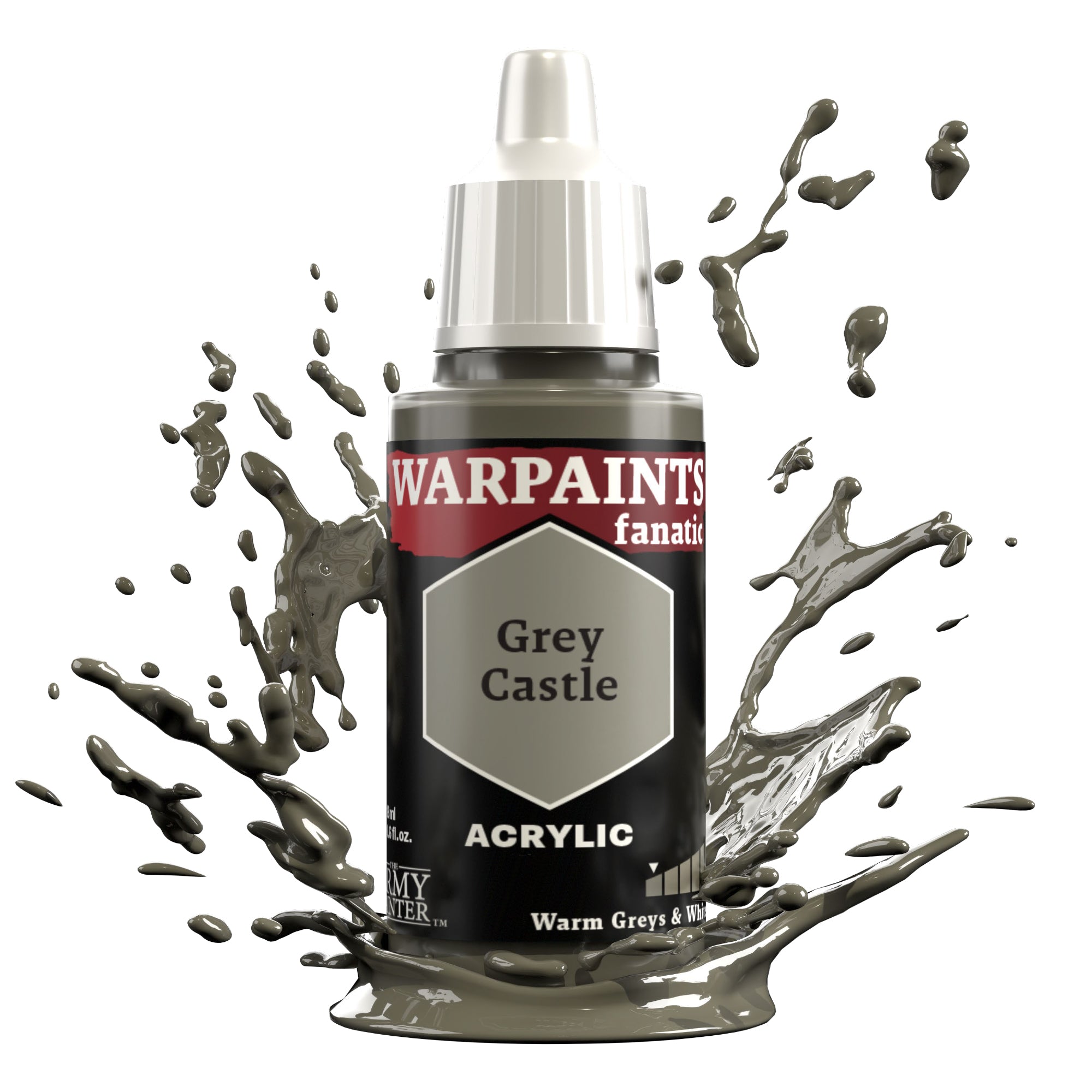 Army Painter Warpaints Fanatic Acrylic, Grey Castle | 5713799300705