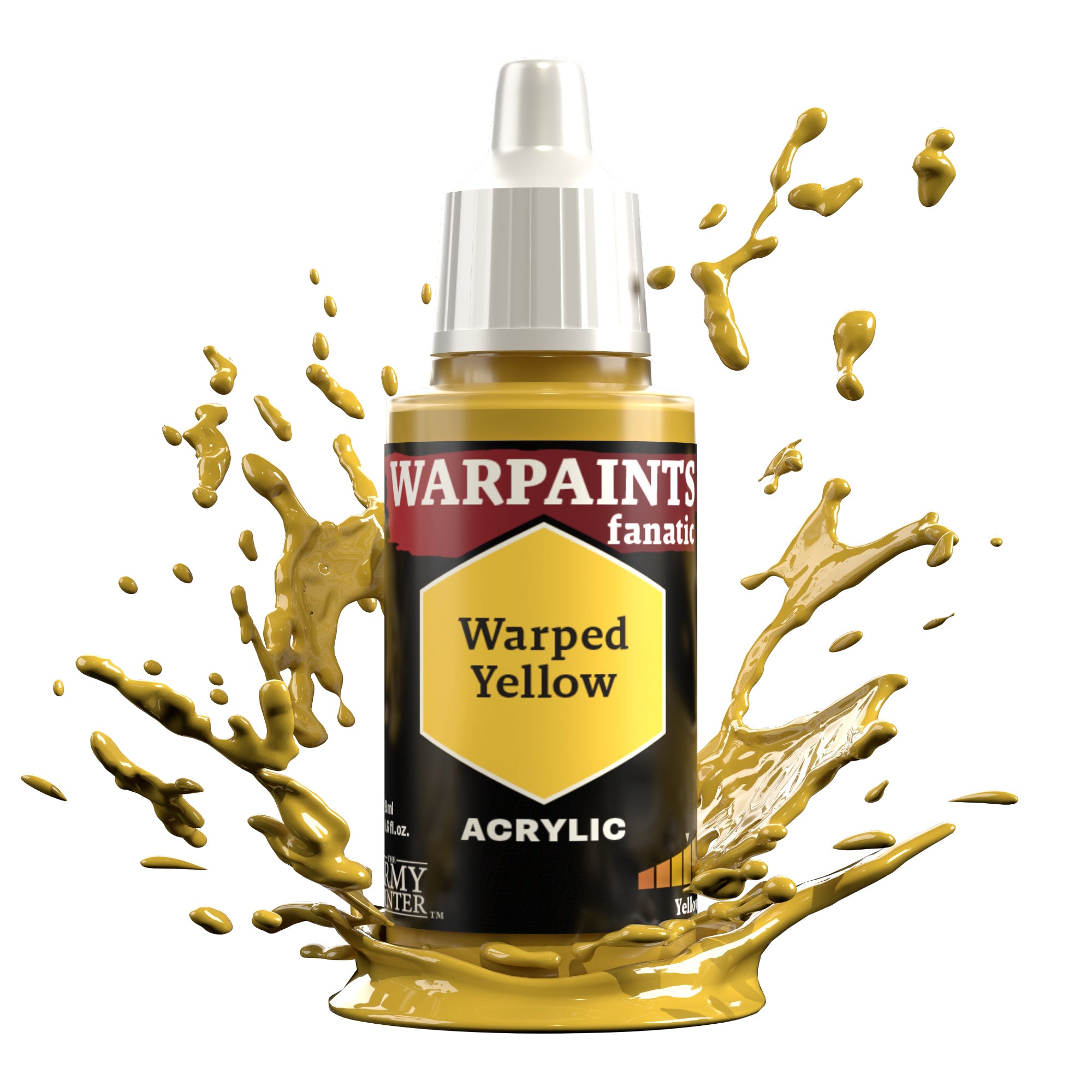 Army Painter Warpaints Fanatic Acrylic, Warped Yellow | 5713799309401