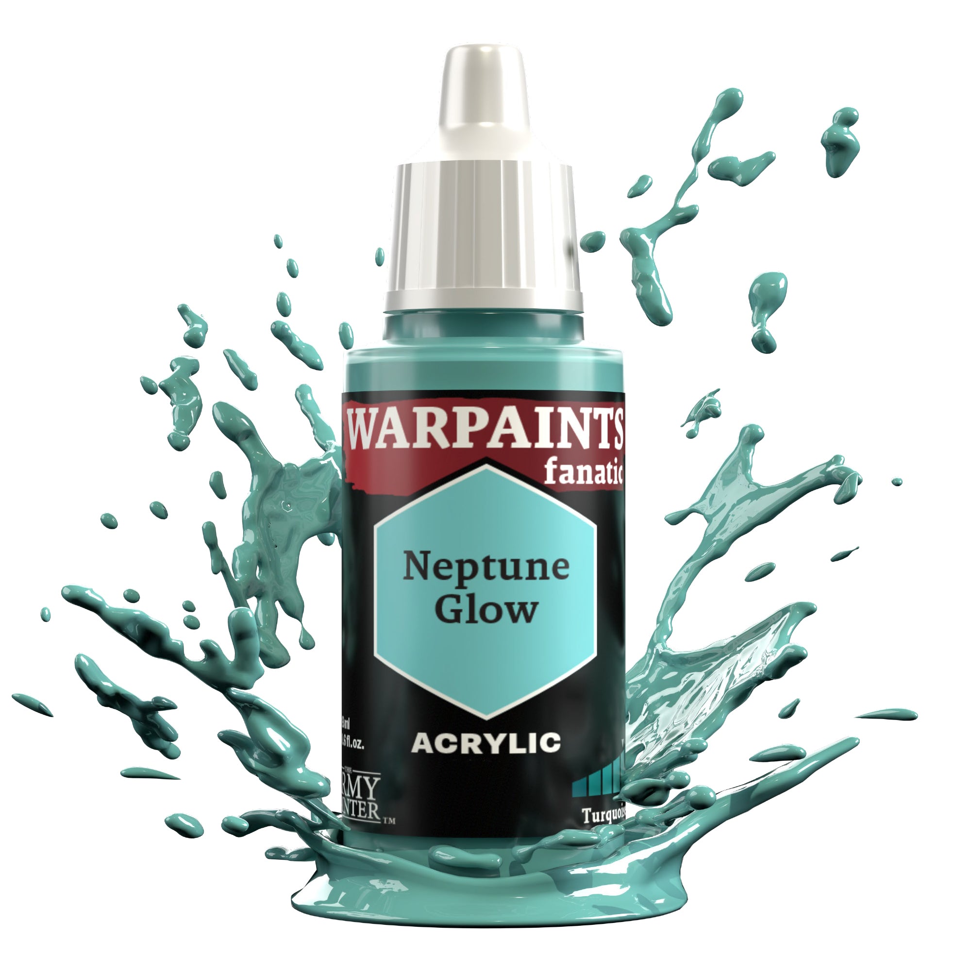 Army Painter Warpaints Fanatic Acrylic, Neptune Glow | 5713799304109