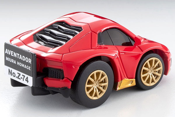 TomyTec Choro Q zero Z-74a Lamborghini Aventador Miura Homage Red | 4543736314066