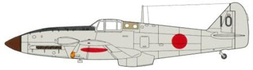 FineMolds 1/72 IJA Kawasaki Type3 Ki-61-II Fast Back Fighter, Aircraft | 4536318720195