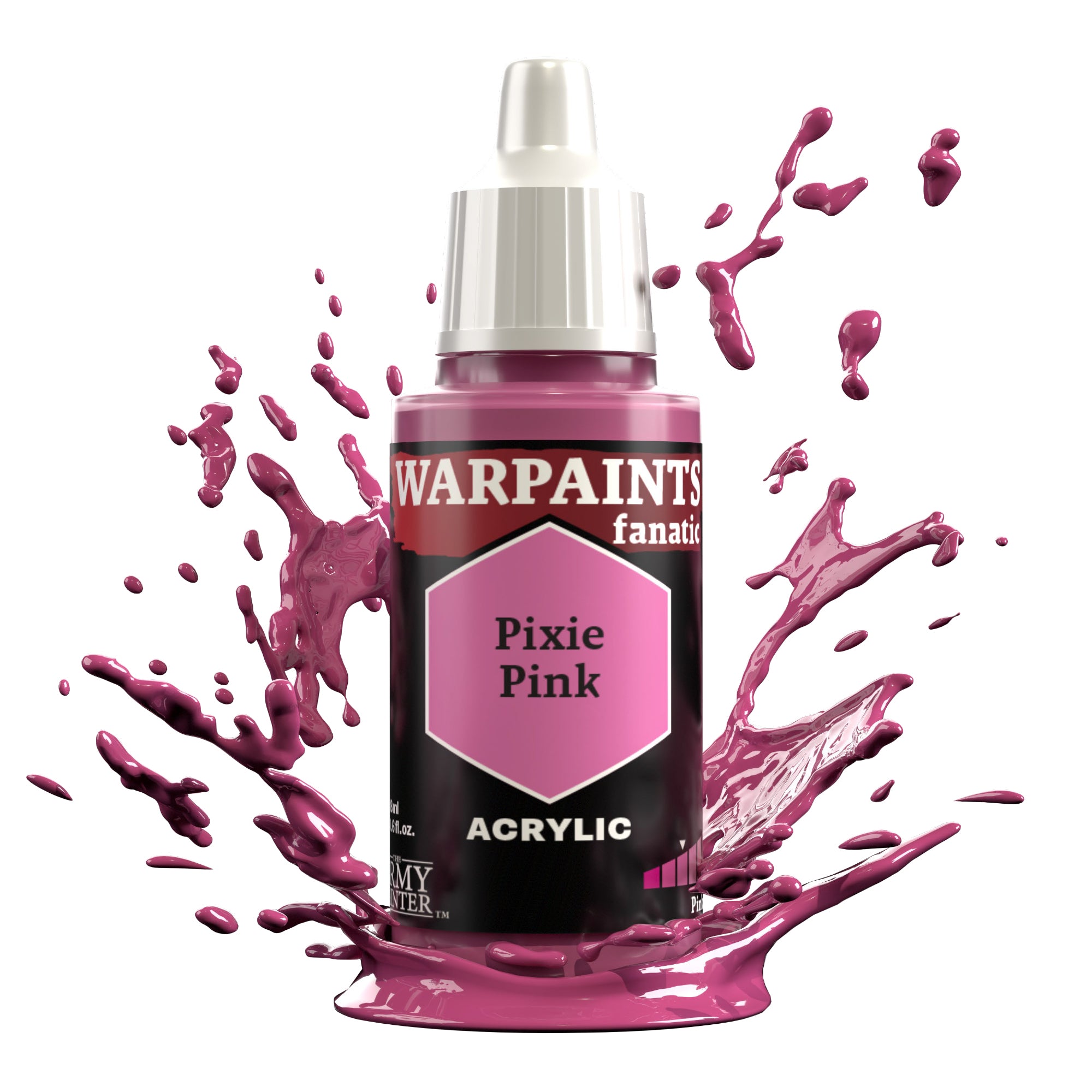 Army Painter Warpaints Fanatic Acrylic, Pixie Pink | 5713799312302