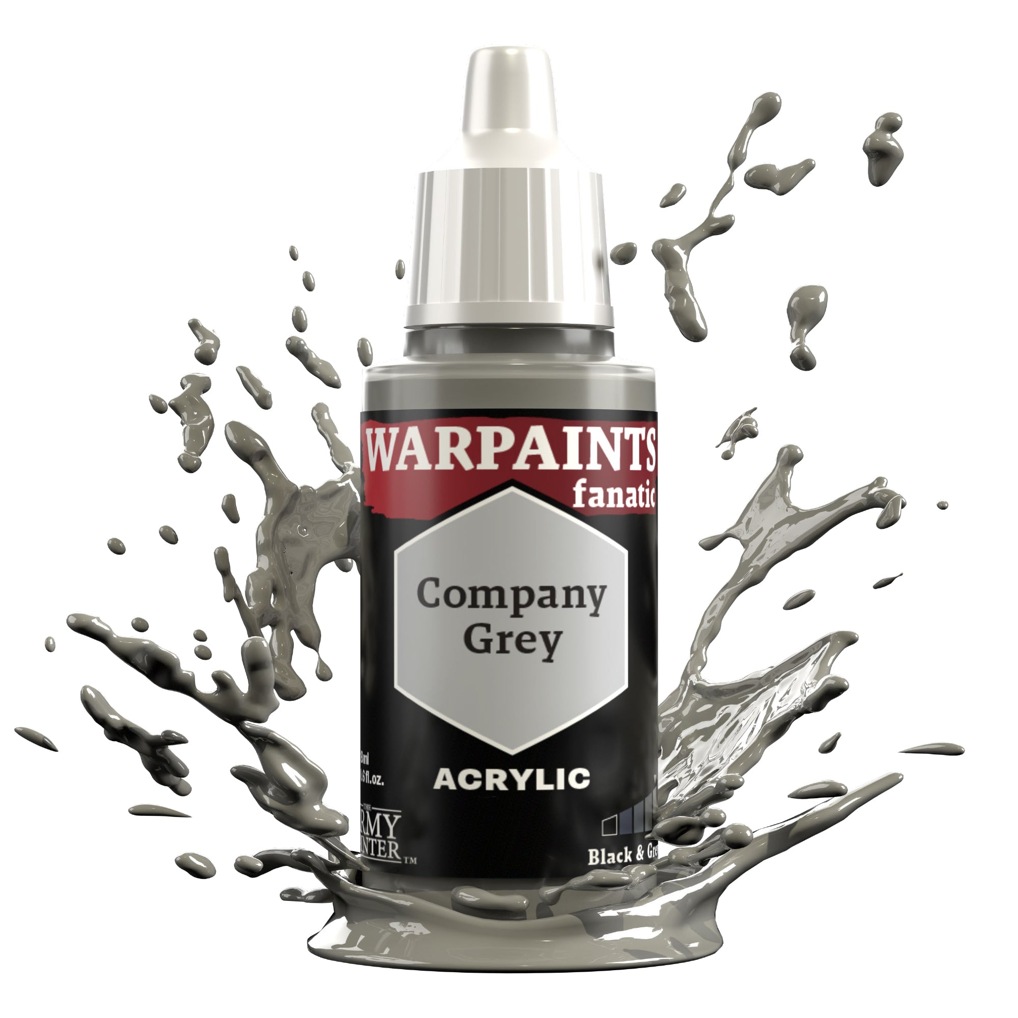 Army Painter Warpaints Fanatic Acrylic, Company Grey | 5713799300507