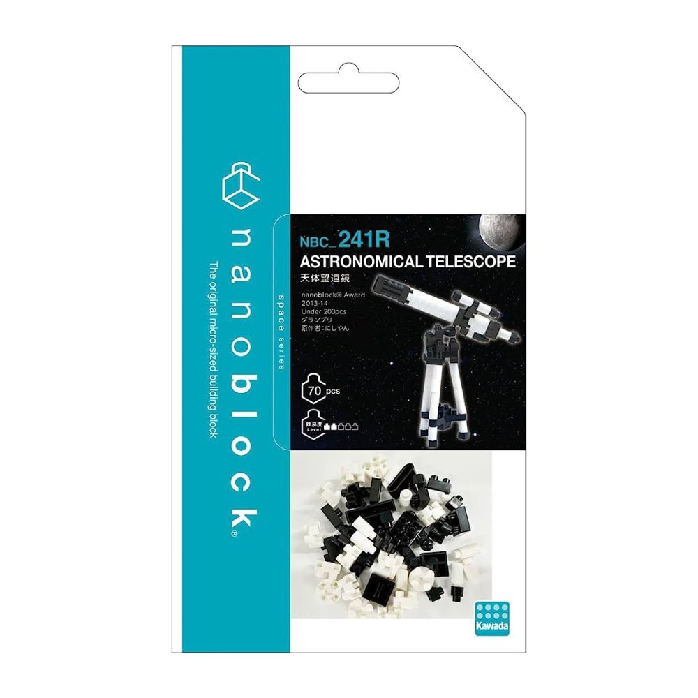Nanoblock Collection Series Astronomical Telescope "Space" | 4972825227077