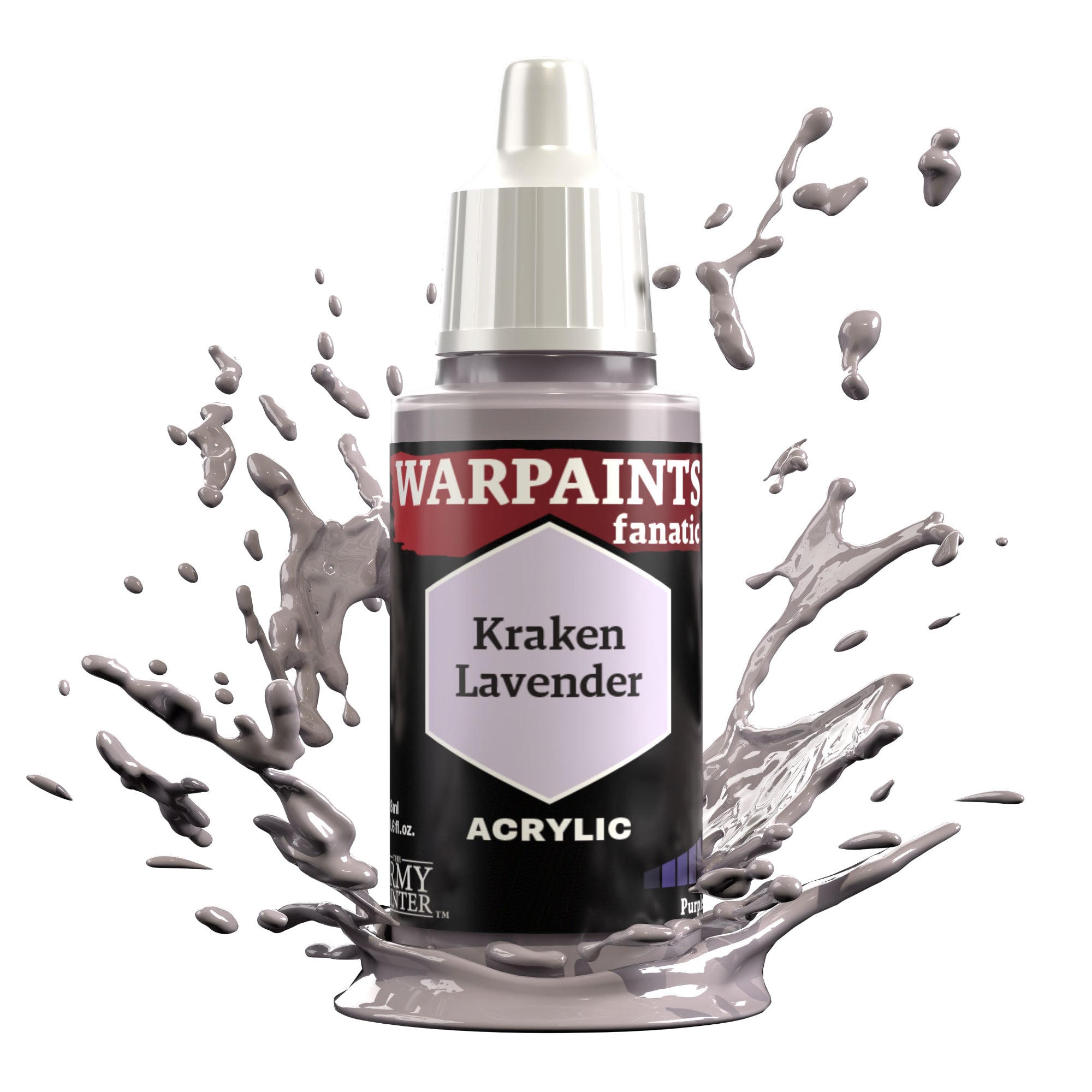 Army Painter Warpaints Fanatic Acrylic, Kraken Lavender | 5713799313200