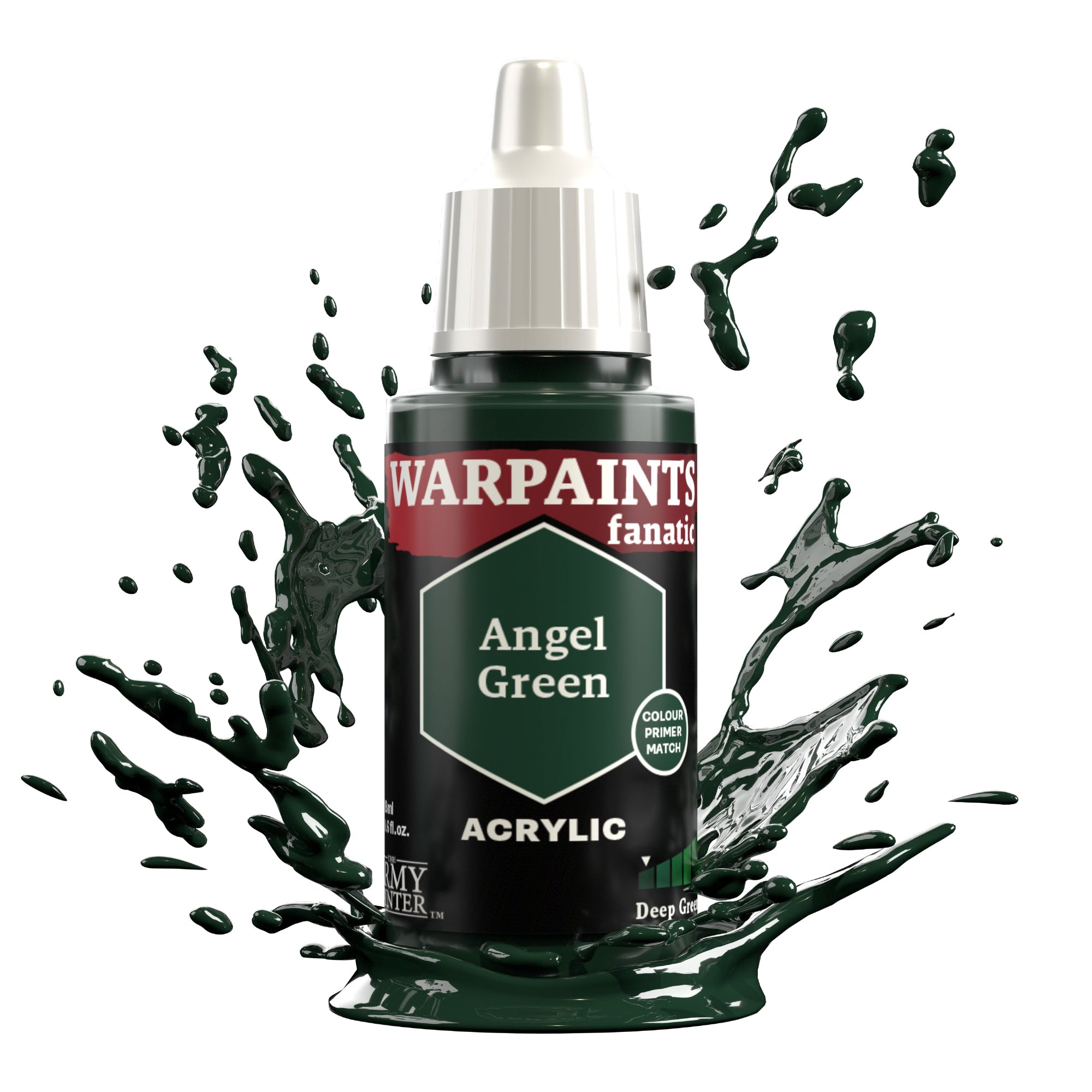 Army Painter Warpaints Fanatic Acrylic, Angel Green | 5713799304901