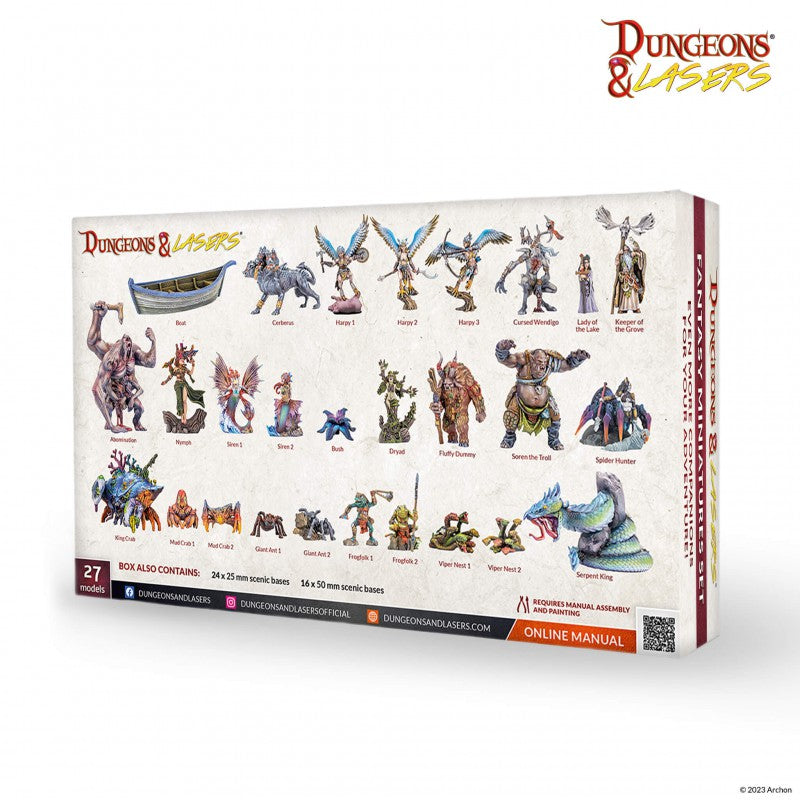 Archon Studio Dungeons and Lasers: Fantasy Miniatures Set (D&L: Miniatures) | 5901414674205