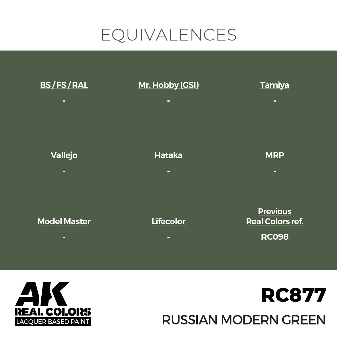 AK Interactive Real Colors Russian Modern Green 17 ml. | 8435568336308