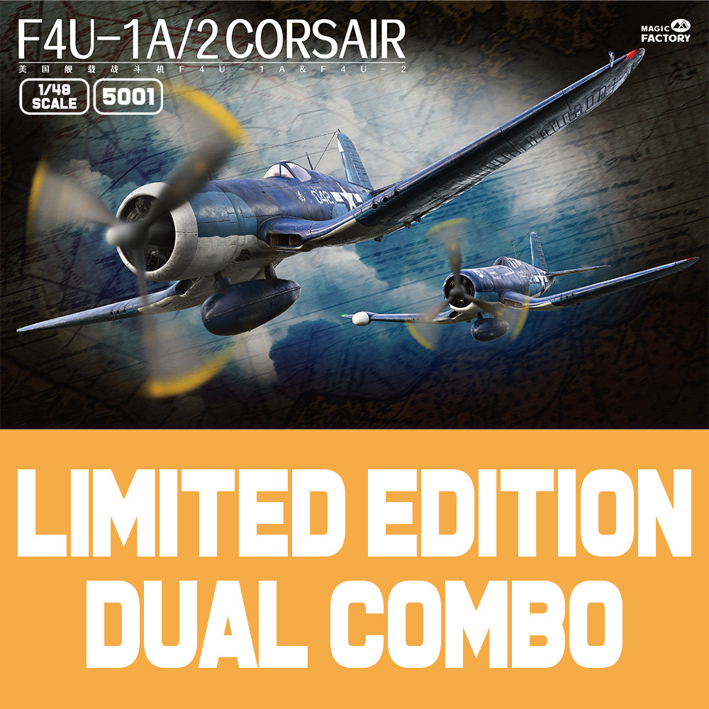 Magic Factory 1/48 F4U-1A/2 Corsair (Dual Combo, Limited Edition), Aircraft