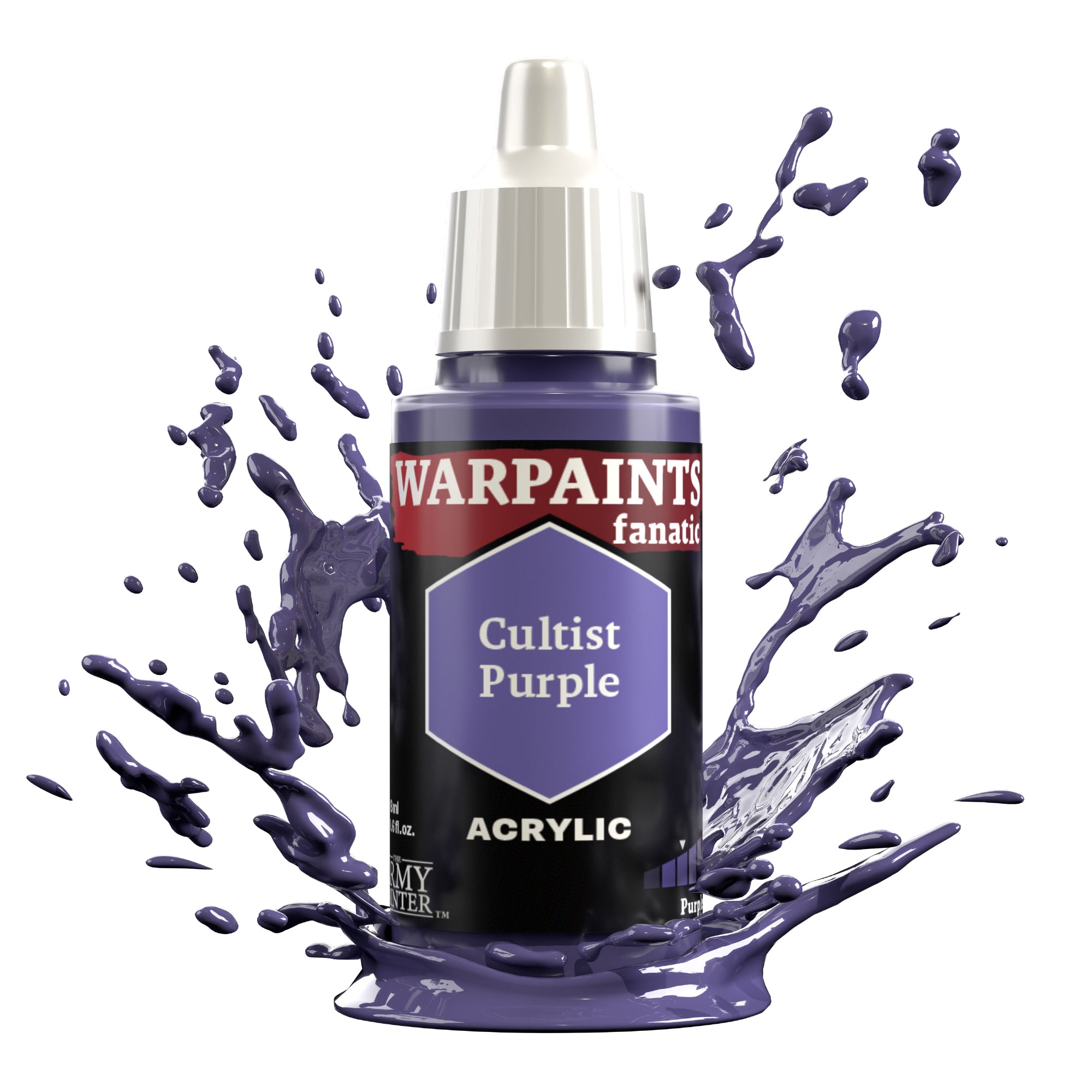 Army Painter Warpaints Fanatic Acrylic, Cultist Purple | 5713799312906