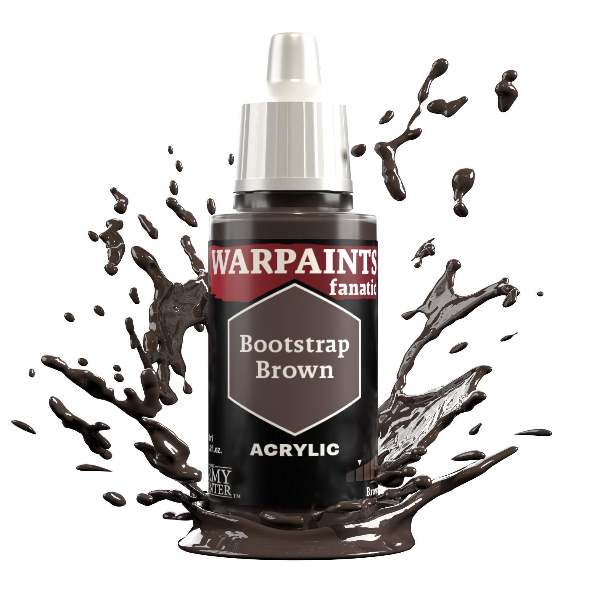 Army Painter Warpaints Fanatic Acrylic, Bootstrap Brown | 5713799307407