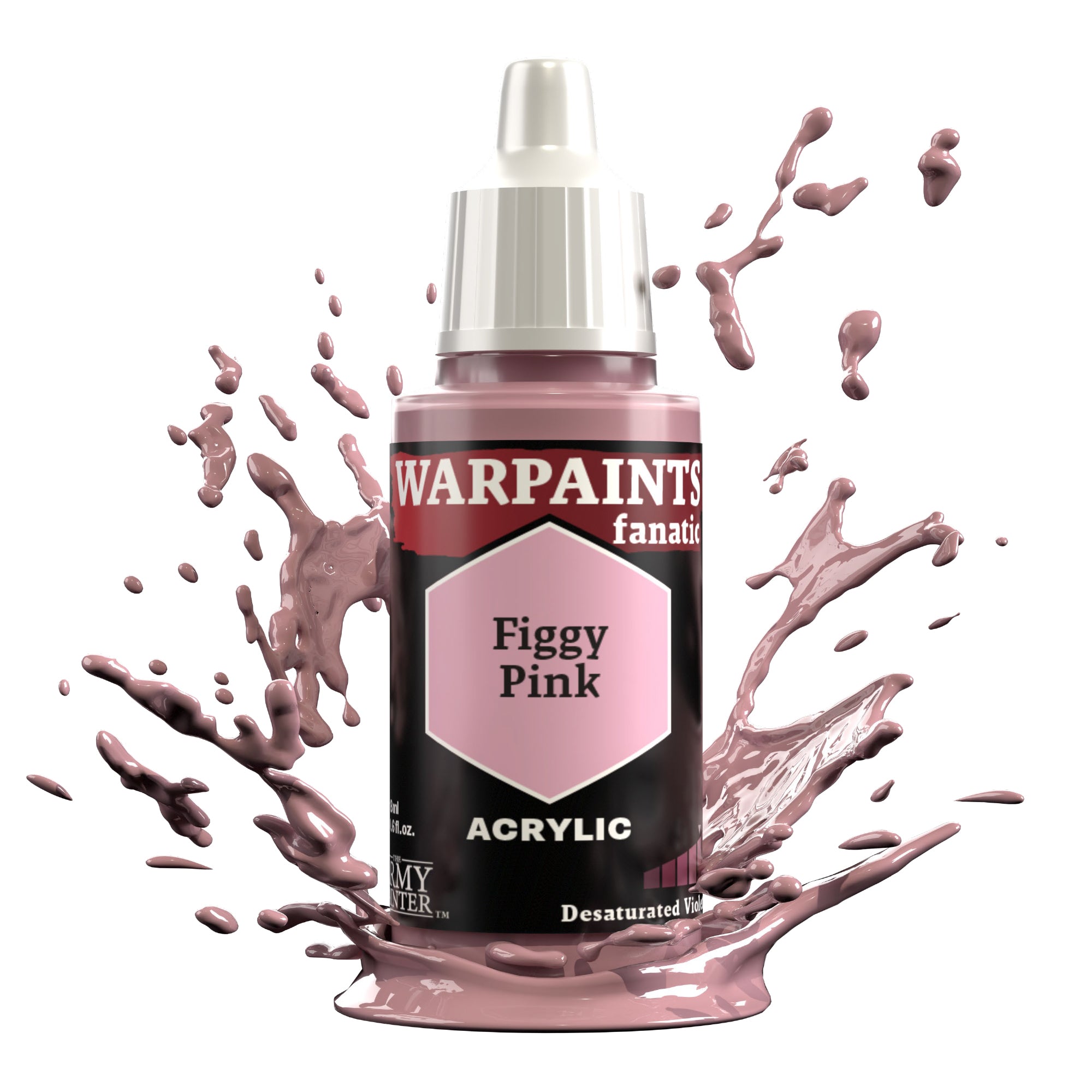 Army Painter Warpaints Fanatic Acrylic, Figgy Pink | 5713799314306