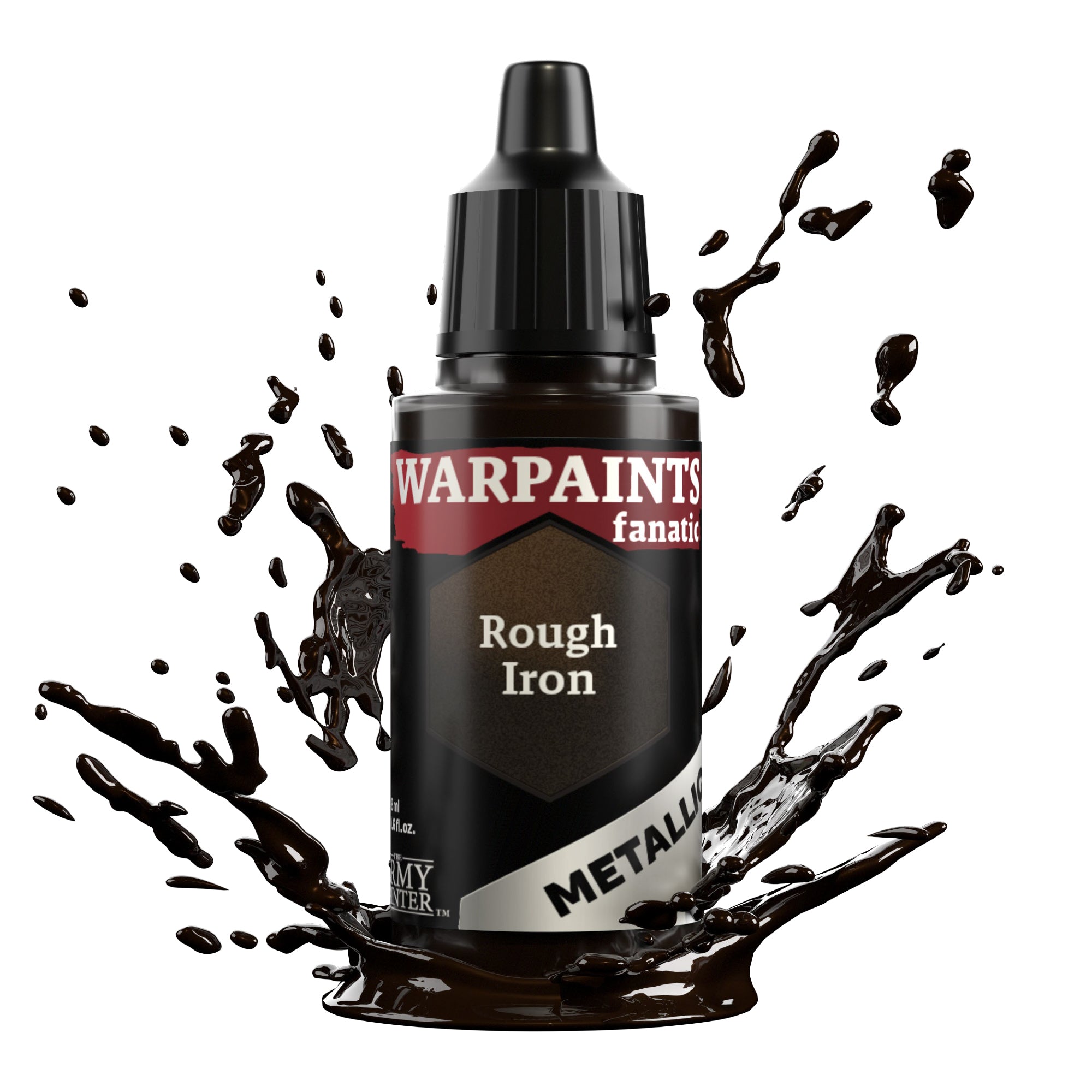 Army Painter Warpaints Fanatic Metallic, Rough Iron | 5713799318106