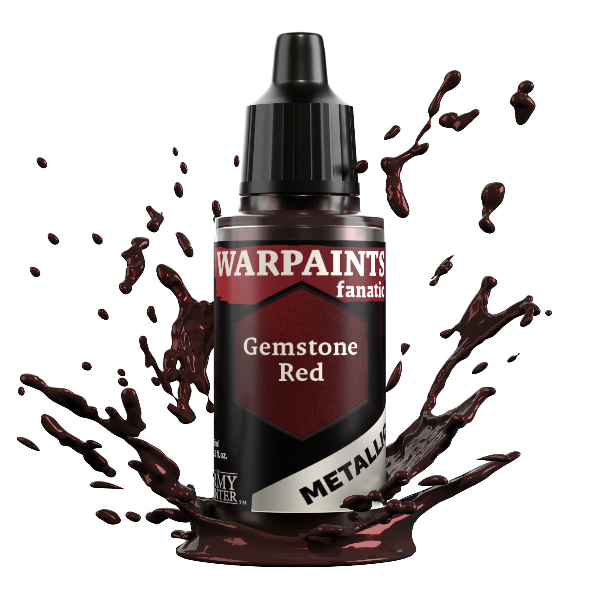 Army Painter Warpaints Fanatic Metallic, Gemstone Red | 5713799319806