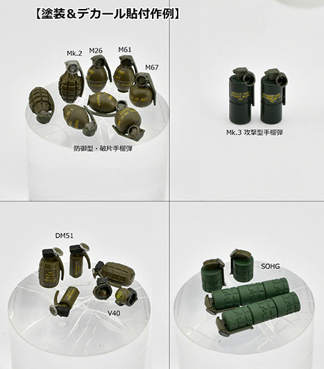 TomyTec Little Armory 1/12 LD046 Grenade Set | 4543736329732
