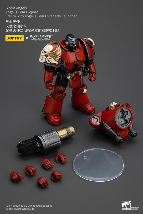 JOYTOY Blood Angels Angel's Tears Squad Erelim with Angel's Tears Grenade Launcher | 6927054400362
